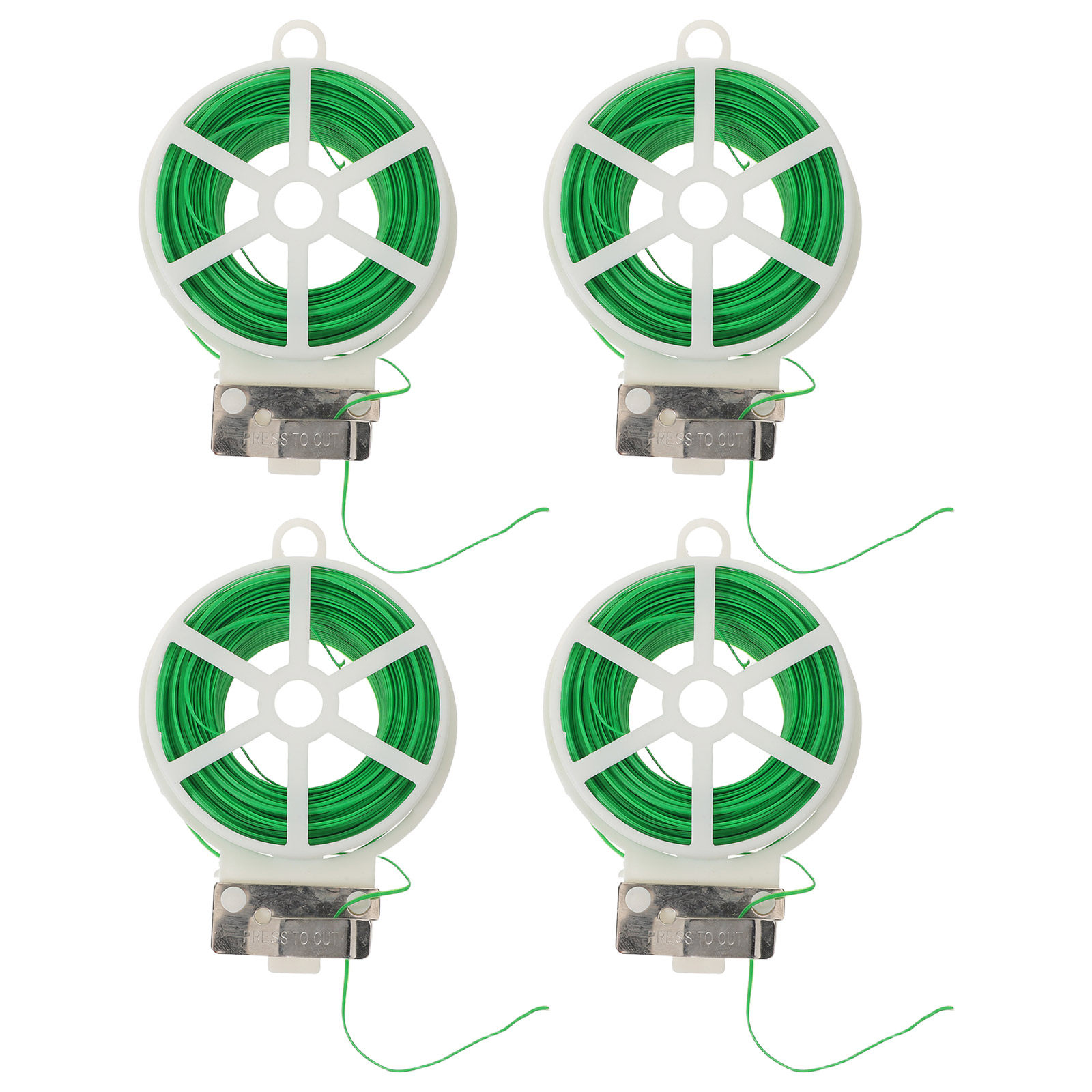 Bonsai Garden Usa - 4 Rolls Green Plastic Coated Garden