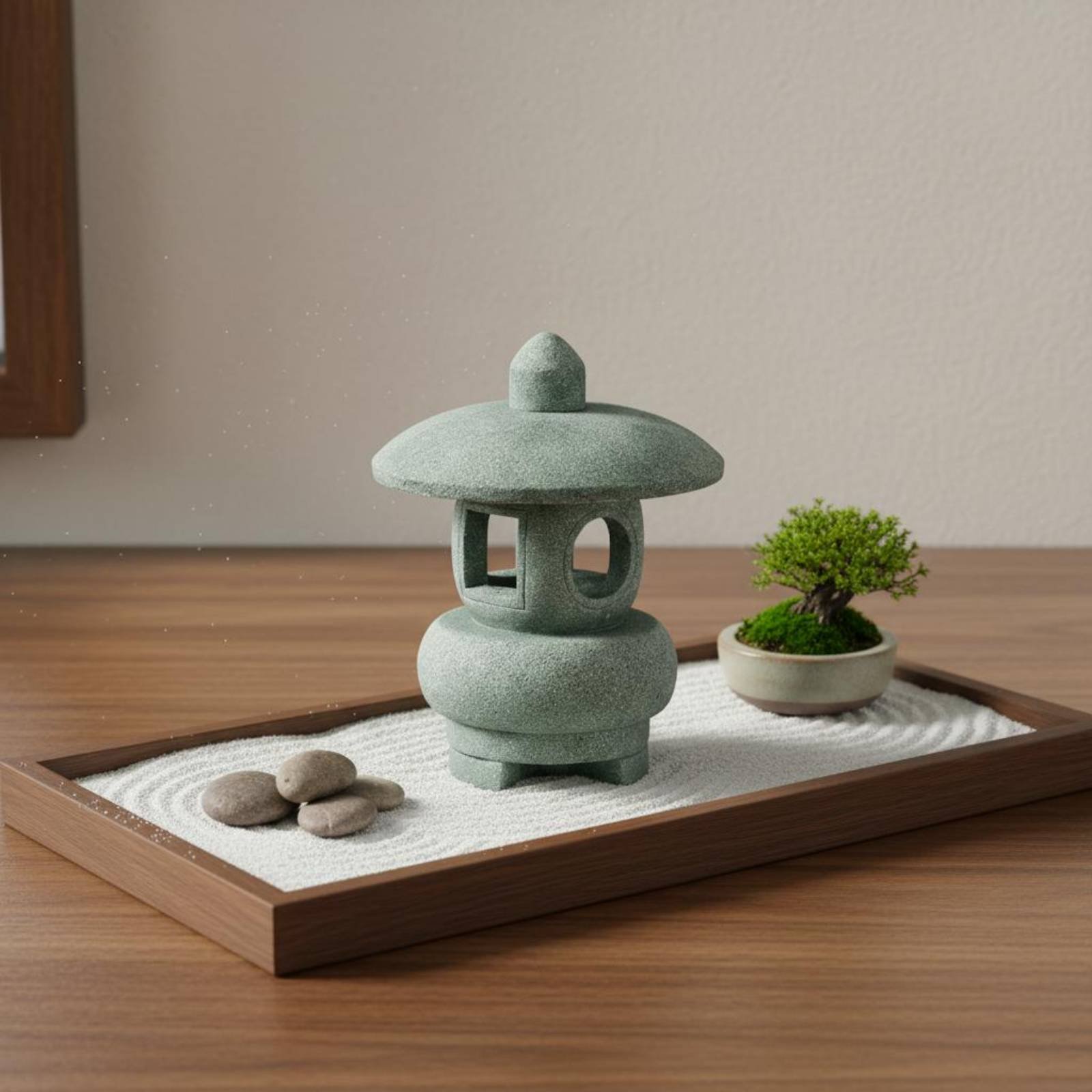 Miniature Stone Lantern Antiqu - đánh giá và giá Bonsai Garden Usa