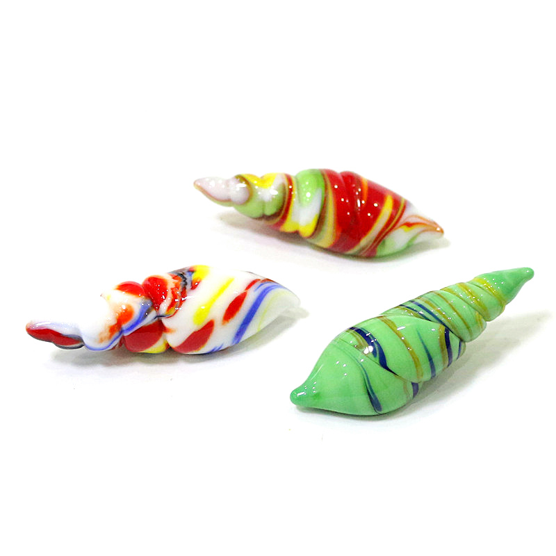 Cute Mini Glass Shell Conch Or - đánh giá và giá Bonsai Garden Table