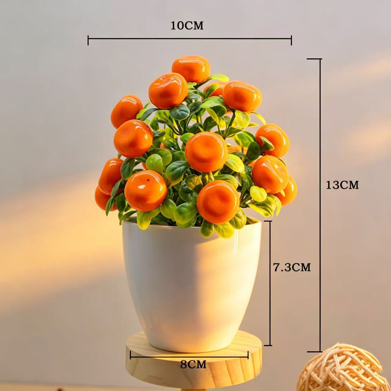 Artificial Fruits Tree Bonsai  - đánh giá và giá Bonsai Garden Table