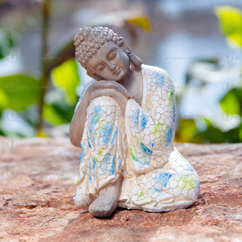 Mini Buddha Statue Ornament, N - đánh giá và giá Bonsai Garden Usa