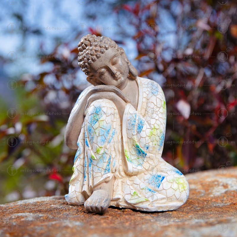 Mini Buddha Statue Ornament, N - đánh giá và giá Bonsai Garden Usa