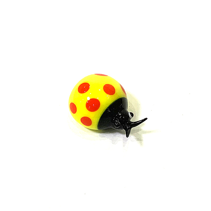 Colorful Mini Glass Ladybug Fi - đánh giá và giá Bonsai Garden Table