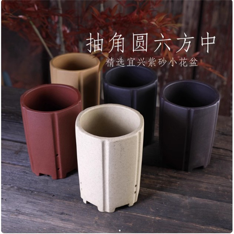 Purple Clay Handmade Pottery B - đánh giá và giá Bonsai Garden Table
