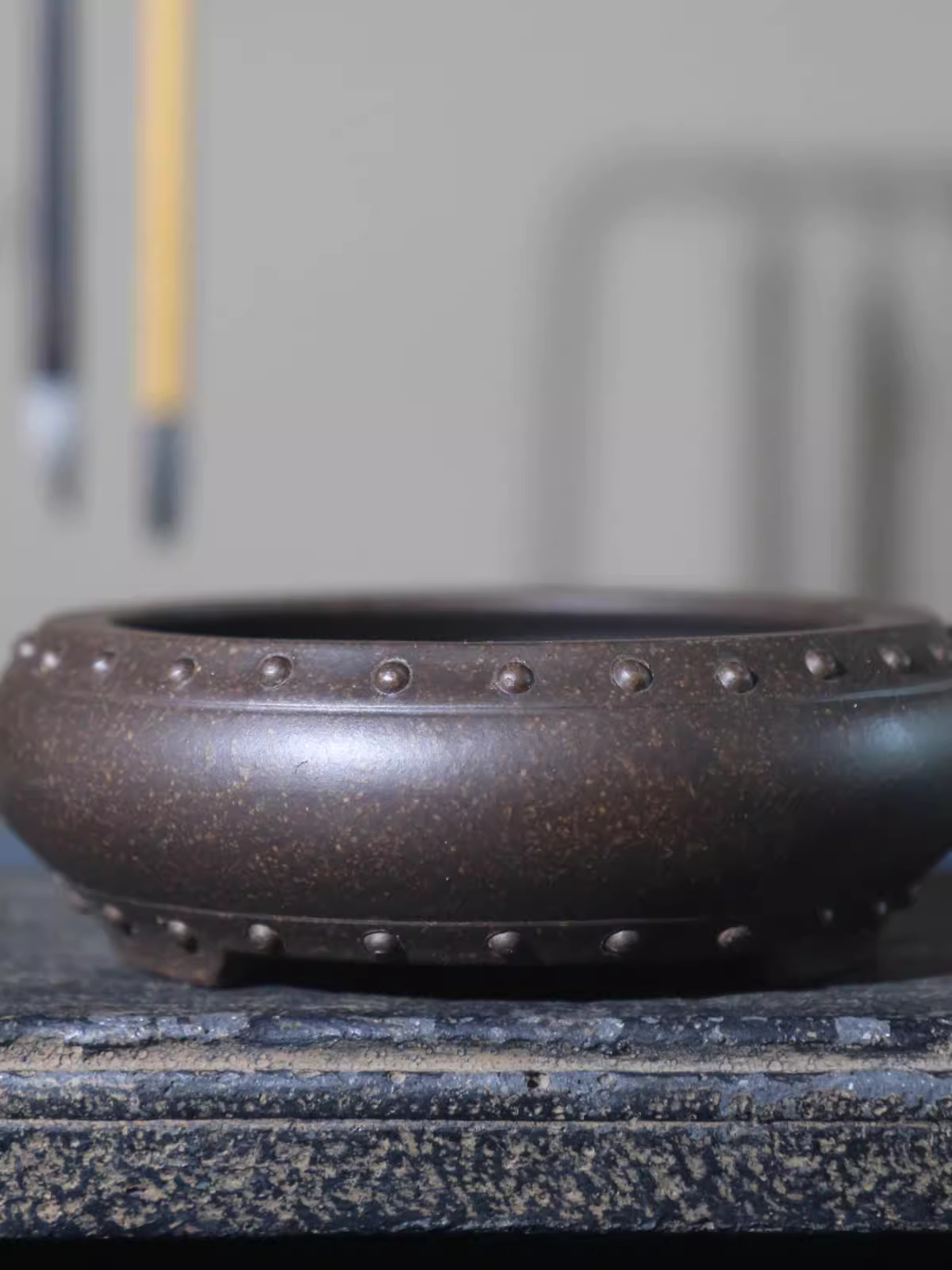 Ceramic Circle Bonsai Pot, Mad - đánh giá và giá Bonsai Garden Table