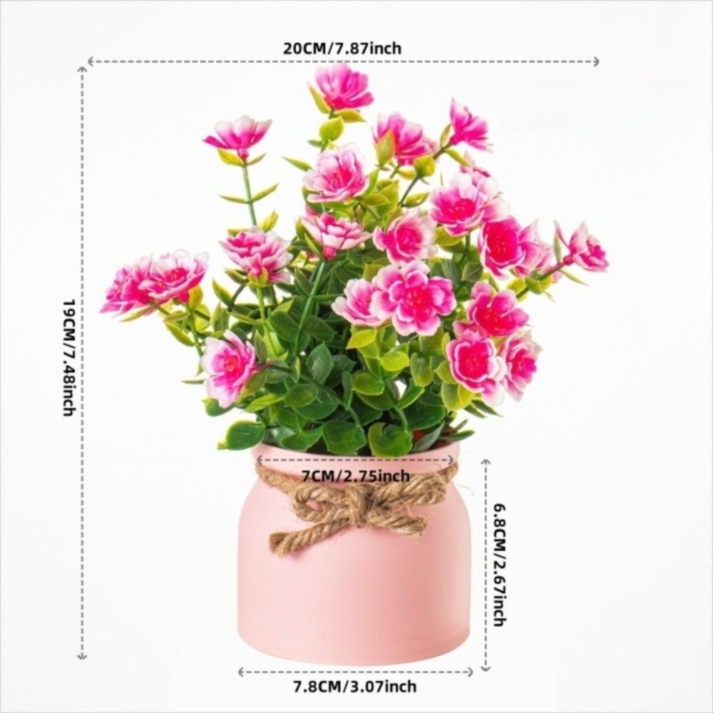 New Fake Potted Flowers Evergr - đánh giá và giá Bonsai Garden Table