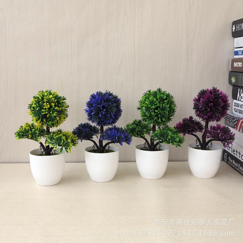 Artificial Small Tree Potted P - đánh giá và giá Bonsai Garden Table