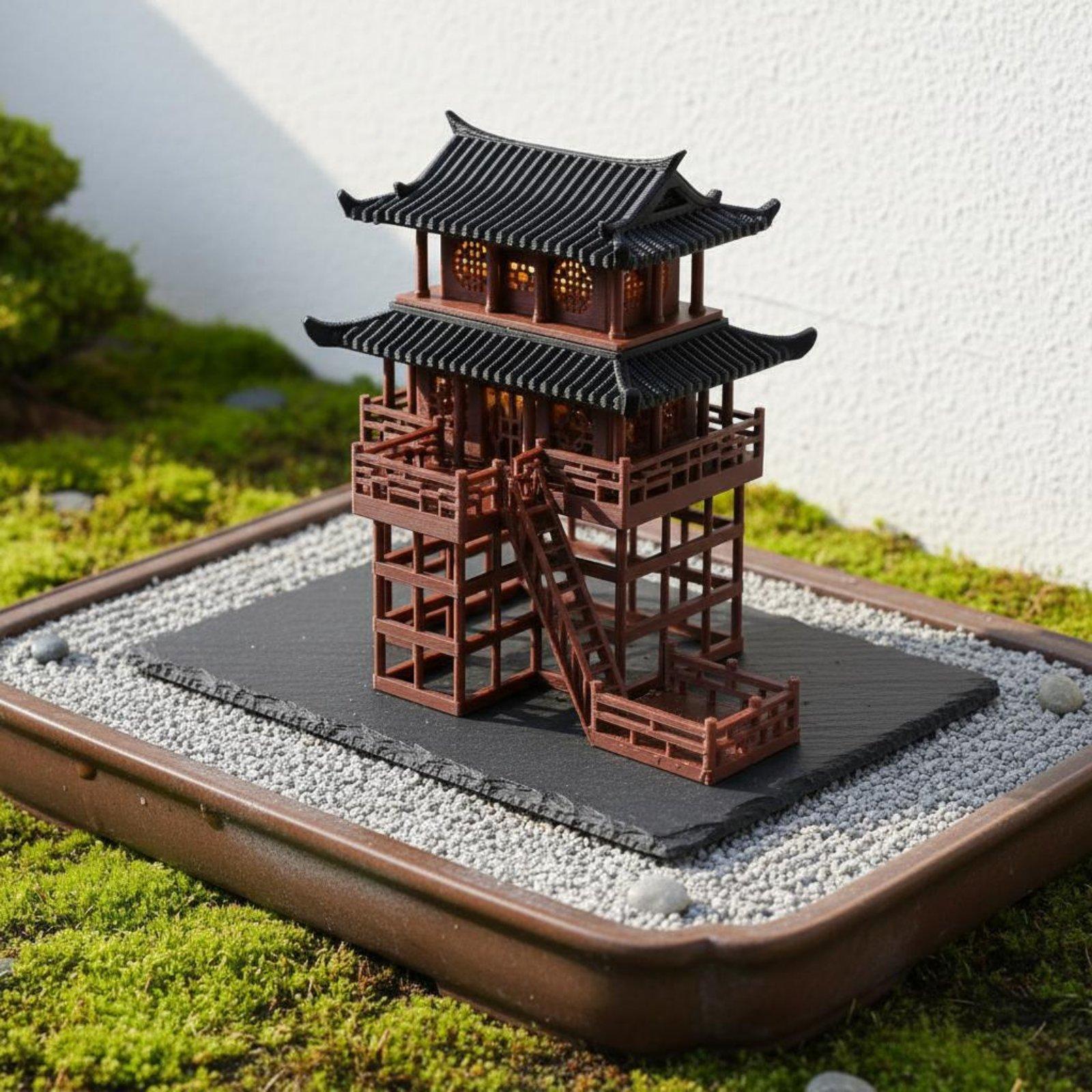 Bonsai House Tabletop Plastic  - đánh giá và giá Bonsai Garden Usa